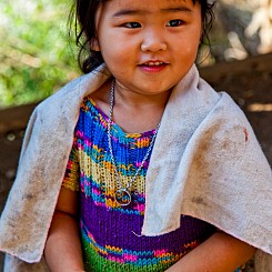 019 Young Village Girl Thailand