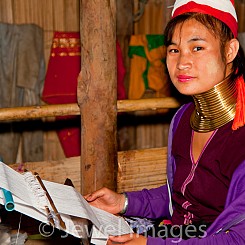 058 Longneck Tribe Weaver Thailand