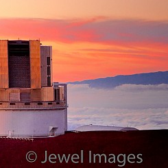 066 Subaru Telescope with Sunset I L013